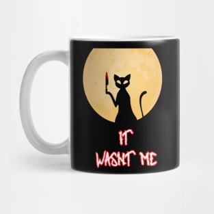 Funny Halloween 2020 Black Kitten Cat Love Costume Mug